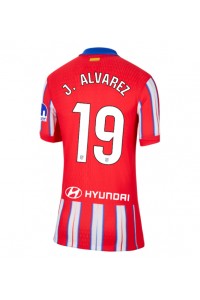 Fotbalové Dres Atletico Madrid Julian Alvarez #19 Dámské Domácí Oblečení 2024-25 Krátký Rukáv